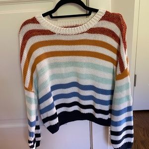 Lulus Rainbow Sweater (worn once)